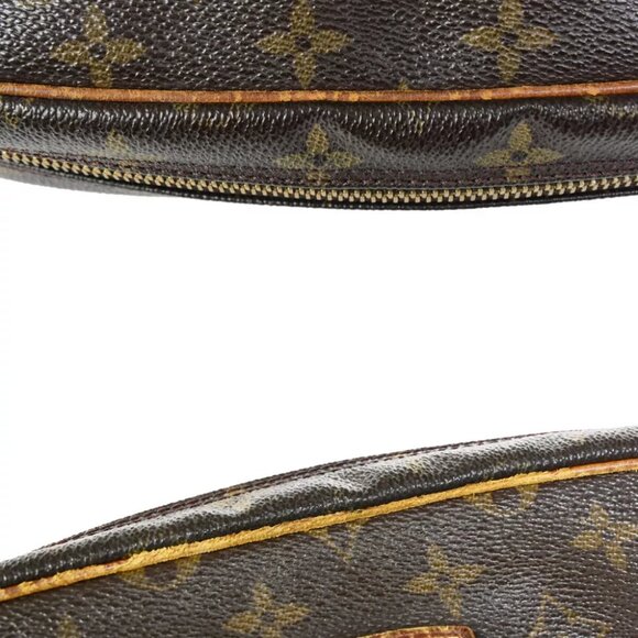 LOUIS VUITTON Jeune Fille MM Shoulder Bag Monogram Leather Brown M51226 61YF143 - Picture 8 of 14